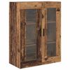 vidaXL Highboard mit Schubladen 2 pcs Altholz Holzwerkstoff