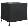 vidaXL M&ouml;belbezug 64 x 64 x 65 cm 210D Oxford Stoff Rechteckig Schwarz