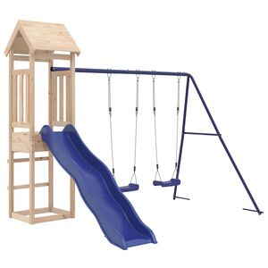vidaXL Spielturm Massivholz Kiefer
