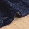 vidaXL Teppich Shaggy Hochflor NAVARRA Marineblau 240x340 cm Polyester