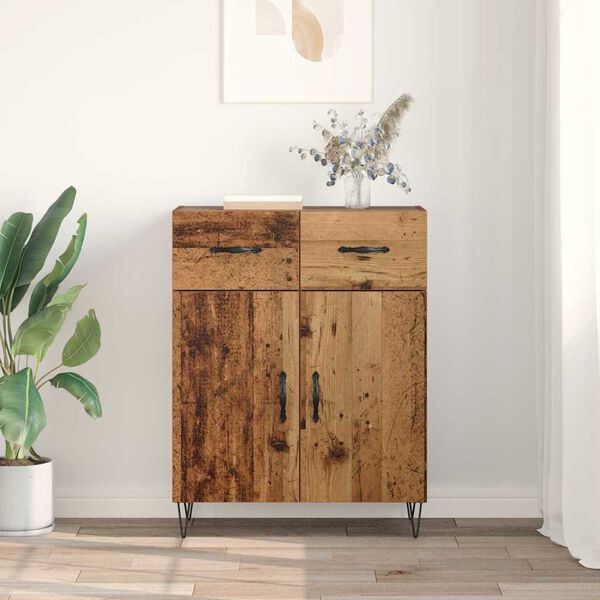 vidaXL Sideboard Altholz 69,5 x 34 x 90 cm Holzwerkstoff