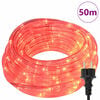 vidaXL Lichtseil mit 1200 LEDs Rot 50 m PVC