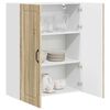 vidaXL K&uuml;chenschrank Sonoma-Eiche 80 x 31 x 100 cm Holzwerkstoff
