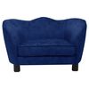 vidaXL Hundesofa Blau 66x43x40 cm Pl&uuml;sch