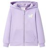 vidaXL Kinder-Kapuzenpullover Lila 92
