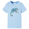 vidaXL Kinder-Kurzarmshirt Hellblau 104
