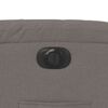vidaXL Relaxsessel mit Aufstehhilfe Elektrisch Taupe Stoff