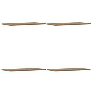 vidaXL Wandregale 4 Stk. Artisan-Eiche 60x30x1,5 cm Holzwerkstoff