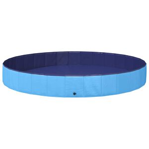 vidaXL Hundepool Blau &Oslash;300 x 38 cm Dicker PVC