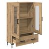 vidaXL Highboard Artisan-Eiche 69,5 x 31 x 115 cm Holzwerkstoff
