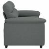 vidaXL 2-Sitzer-Sofa Dunkelgrau 160x81x84 cm Stoff