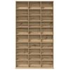 vidaXL CD-Schrank Artisan-Eiche 101 x 23 x 177,5 cm Holzwerkstoff