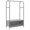 vidaXL Kleiderst&auml;nder Grau 100 x 44 x 160 cm Holzwerkstoff