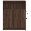 vidaXL LED-Sideboard Braun Eichen-Optik 77x34x100 cm Holzwerkstoff
