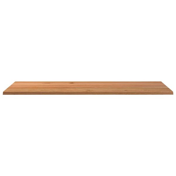 vidaXL Tischplatte Hellbraun 240x100x4,2cm Massivholz Eiche Rechteckig
