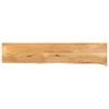vidaXL Tischplatte mit Baumkante 180x20x2,5 cm Massivholz Mango