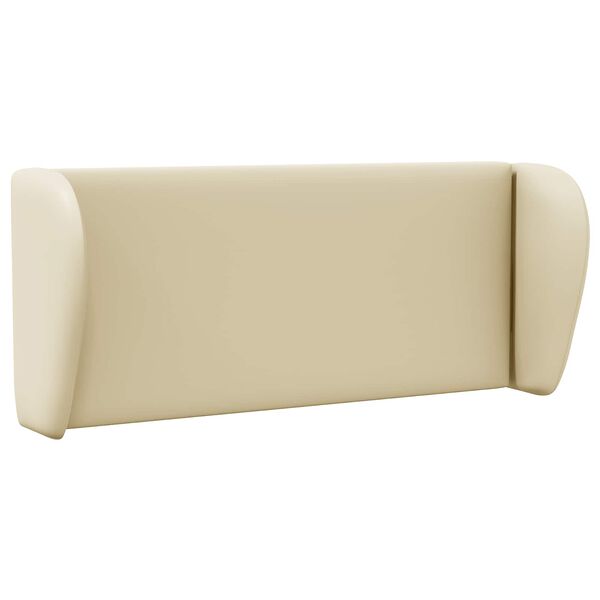 vidaXL Kopfteil Ohr Creme 40 x 23 x 6 cm PVC