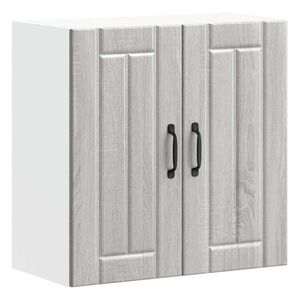 vidaXL K&uuml;chen-H&auml;ngeschrank Lucca Grau Sonoma Holzwerkstoff