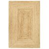 vidaXL Teppich Handgefertigt Jute 180x250 cm