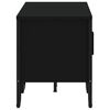 vidaXL TV-Schrank Schwarz 122x34x41 cm Holzwerkstoff