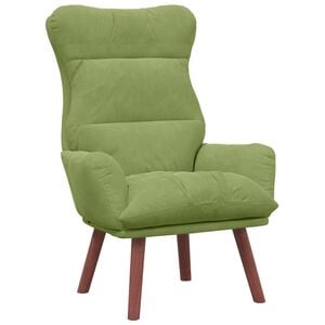 vidaXL Sessel Hellgr&uuml;n 69 x 74 x 93 cm Samt