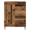 vidaXL Sideboard Altholz 69,5 x 34 x 90 cm Verbundholz und Eisen