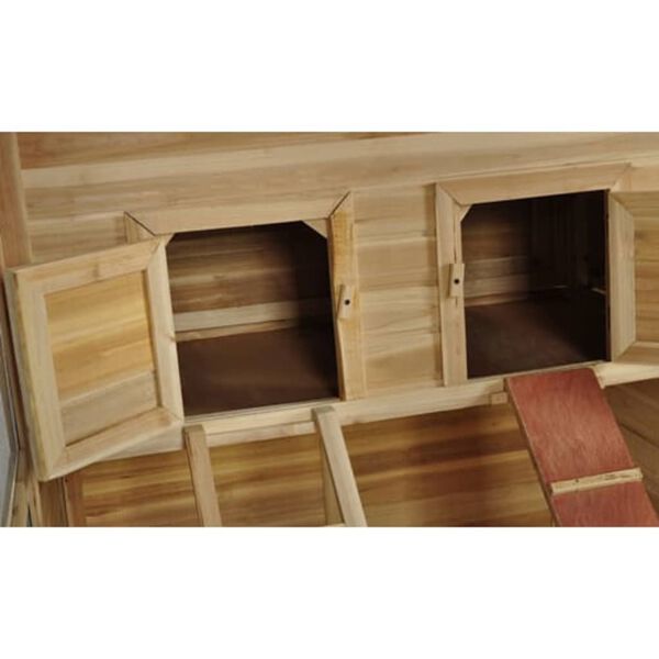 H&uuml;hnerstall mit Freigehege und Au&szlig;enstall