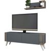 Homemania TV-Schrank Nicol 120x31x42 cm Anthrazit