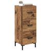 vidaXL Sideboard Altholz 34,5 x 34 x 90 cm Holzwerkstoff