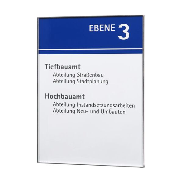 MOEDEL Info-Schild Rio A4