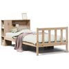 vidaXL B&uuml;cherregalbett ohne Matratze 75x190 cm Massivholz Kiefer