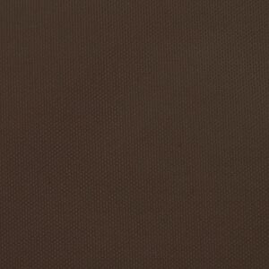 vidaXL Sonnensegel Oxford-Gewebe Dreieckig 3x3x3 m Braun
