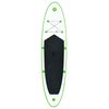 vidaXL SUP-Board-Set Aufblasbar Grün und Weiß