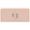 vidaXL Aufbewahrungsschrank Rosa 90 x 40 x 40 cm Kaltgewalzter Stahl
