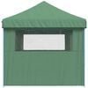 vidaXL Partyzelt Faltbar Pop-Up mit 3 Seitenteilen Gr&uuml;n