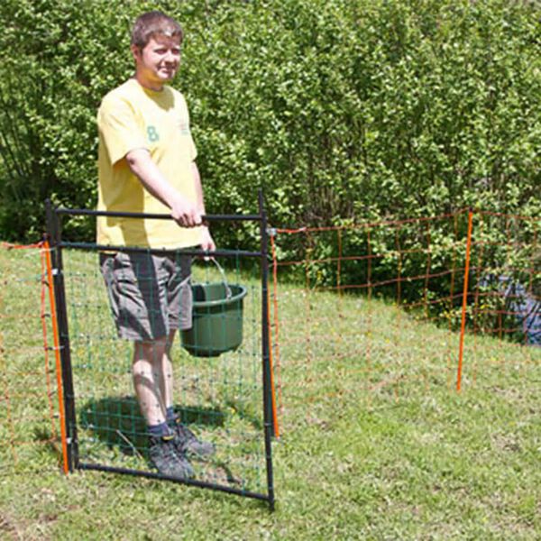 Kerbl T&uuml;r f&uuml;r Elektrozaunnetze 95-125 cm 446518