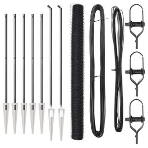 vidaXL Zaunpfosten Grau