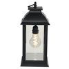 Luxform LED-Tischlaterne Batteriebetrieben Black Lantern A60