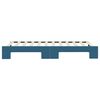 vidaXL Tagesbett Ausziehbar Blau 80x200 cm Samt