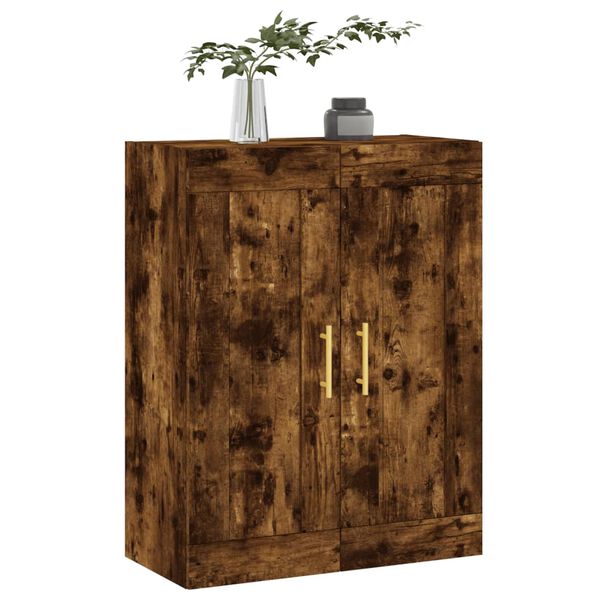 vidaXL Wandschrank R&auml;uchereiche 69,5x34x90 cm Holzwerkstoff