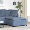 vidaXL Modulares Sofa Fu&szlig;hocker-Modul Blau 100x100x48 cm