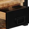 vidaXL TV-Schrank 100x30x25 cm Raues Massivholz Mango