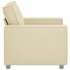 vidaXL Sofa Creme 99 x 78 x 84 cm Stoff
