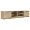 vidaXL TV-Schr&auml;nke 2 Stk. Sonoma-Eiche 80x35x36,5 cm Holzwerkstoff