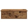 vidaXL Wandschrank Altholz-Optik 60x26x18,5 cm Holzwerkstoff