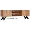 vidaXL TV-Schrank 140x30x45 cm Massivholz Akazie