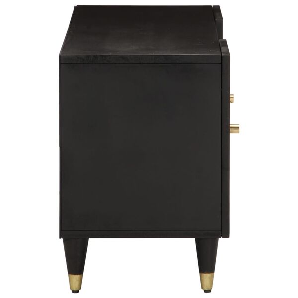 vidaXL TV-Schrank 105x33x46 cm Massivholz Mango