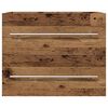 vidaXL Waschbeckenunterschrank Altholz-Optik 60x38,5x48 cm