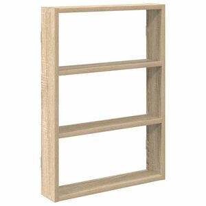 vidaXL Wandregal Sonoma-Eiche 43x9x60 cm Holzwerkstoff