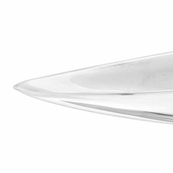 vidaXL Obstkorb Silber 54 x 9 x 10 cm Aluminium